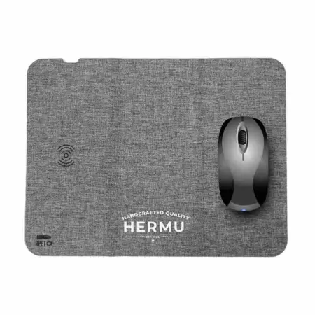 RPET Mouse Pad with wireless charging